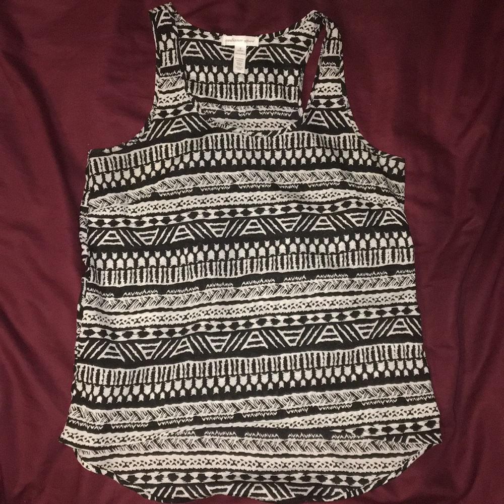 Tribal inspired tank top